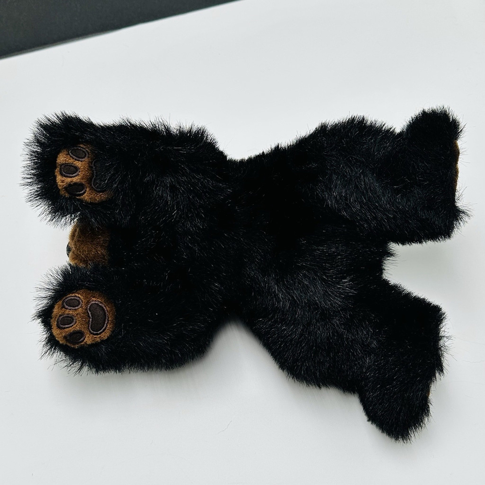 TY BABY PAWS BEAR 1996 12" Brown Grizzly Retired Vintage Stuffed Plush - Picture 9 of 12